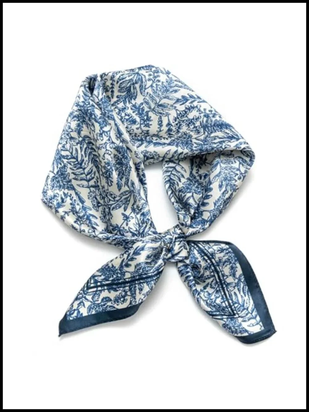100% Mulberry Silk Scarf for Women Square Bandana Neck Head Scarf 27x27